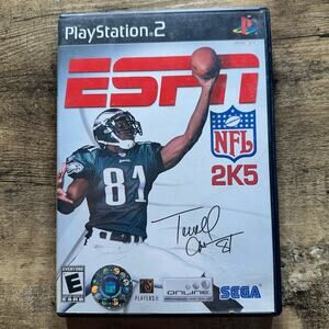 ESPN NFL 2K5 Complete In Box for Playstation 2 PS2